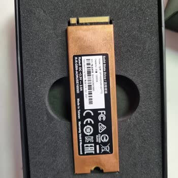 Kullanılmış Ve Arızalı SSD Satışıyla Mağduriyet Yaşadım