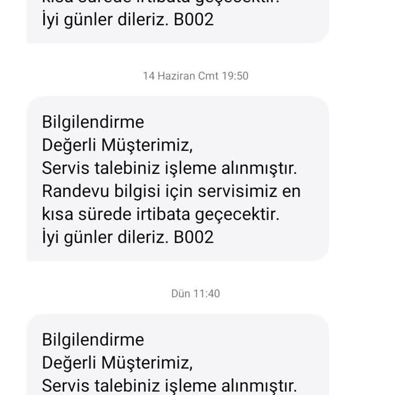 Daikin Klima Servis Randevusunda Esneklik Sorunu