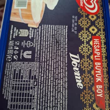 Algida Dondurma İçinden Yabancı Cisim Çıktı, Güvenim Sarsıldı