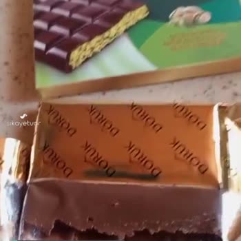 Doruk Çikolata Paketten Yarım Çıktı!