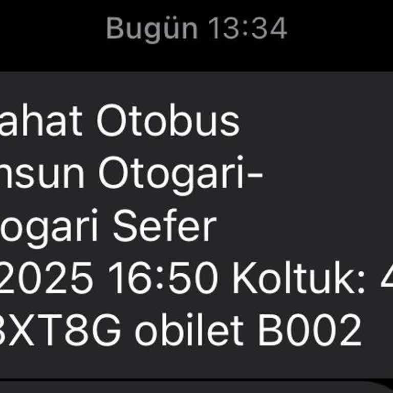 Giresun Seyahat'te Hem Rötar Hem Koltuk Karmaşası Yaşadım