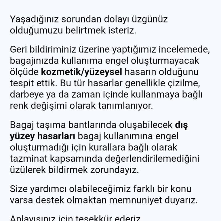 Ajet Havayolu Bagaj Hasarını Reddetti, Müşteri Mağdur Edildi