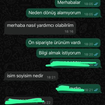 İade Sürecinde Cevapsız Mesajlar Ve Uzayan Mağduriyet