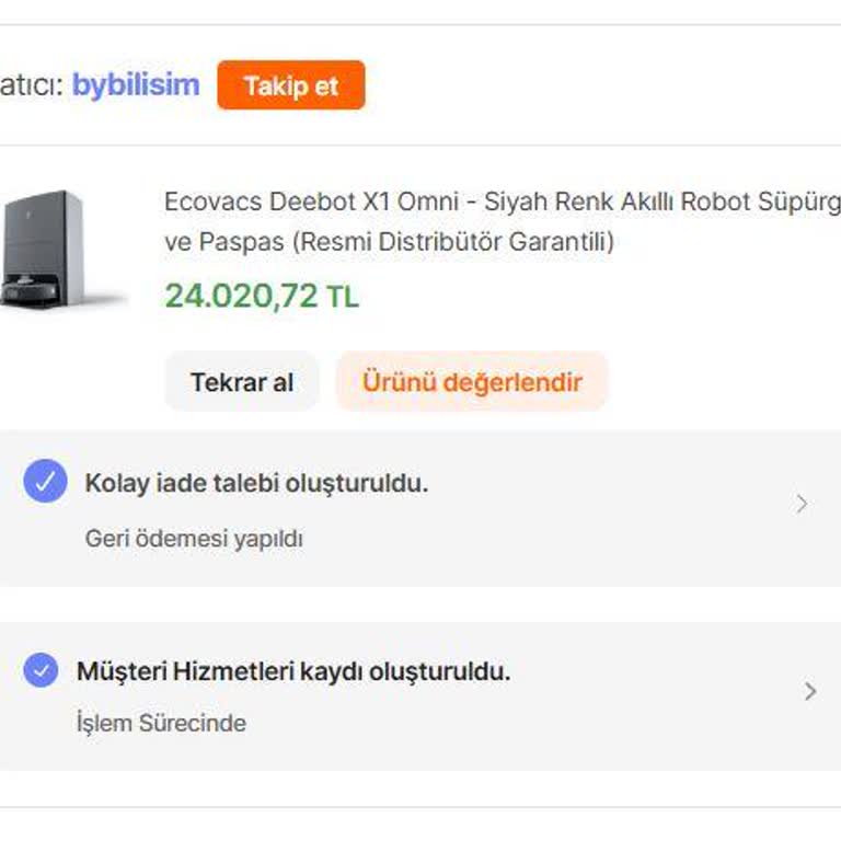 Hepsiburada Bybilisim Sorun Yaşama