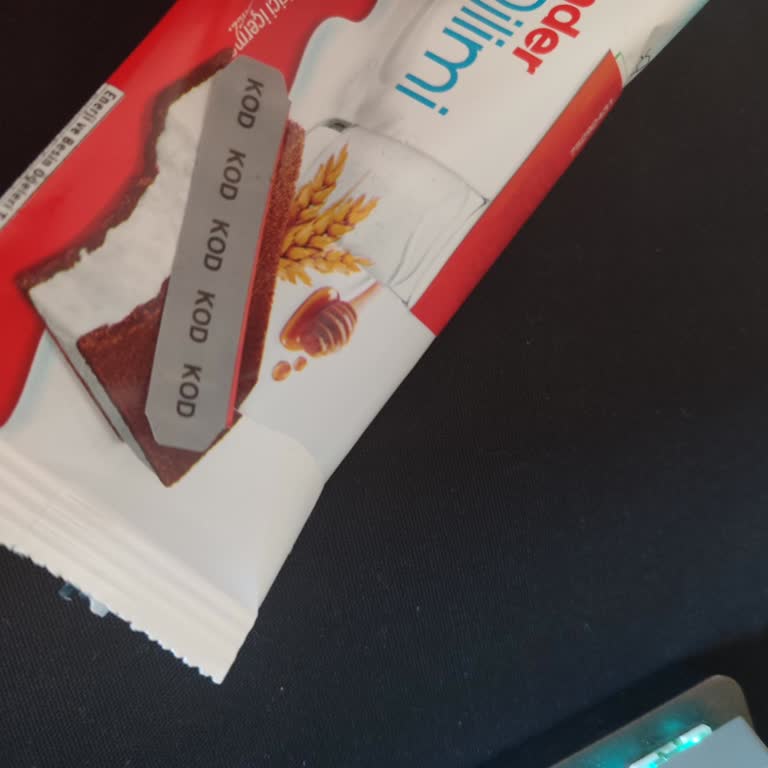 Kinder Süt Dilimi Kodunun Kullanımı Belirsiz