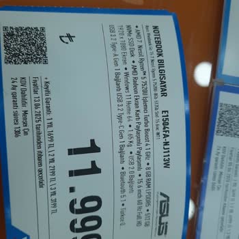 Aldığım Bilgisayarın Özellikleri Ve İade Süreci Hayal Kırıklığı Yarattı