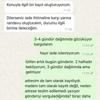Kargom 2 Haftadır Teslim Edilmiyor, Müşteri Hizmetleri Sorunu Çözmüyor