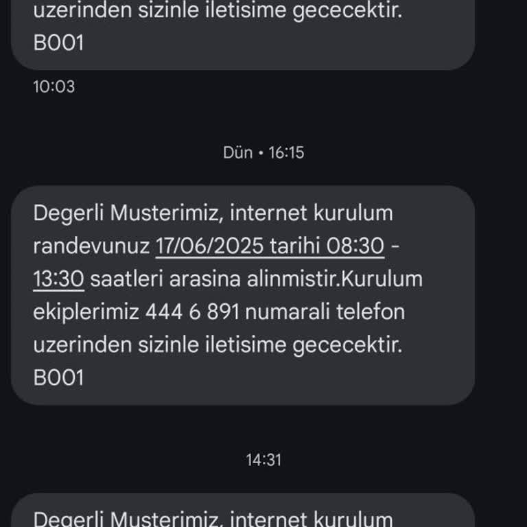 Tekrar Eden Randevu İptalleri Ve İletişimsizlik Nedeniyle Mağduriyet Yaşadım
