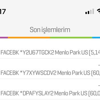Bilgim Dışında Yapılan Kart İşlemi Ve İade Sorunu