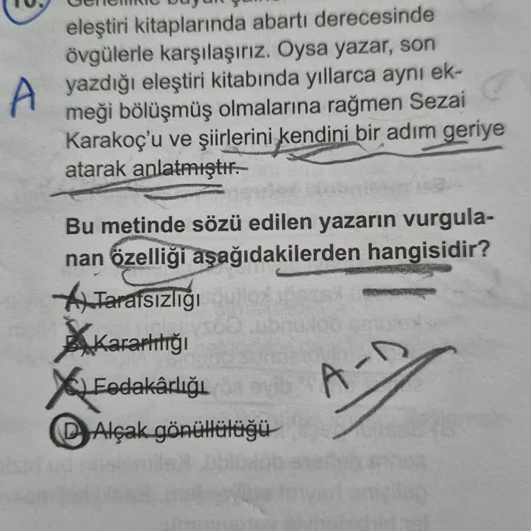 ÖSYM LGS 2025 Soru Ve Sonuç İtirazı
