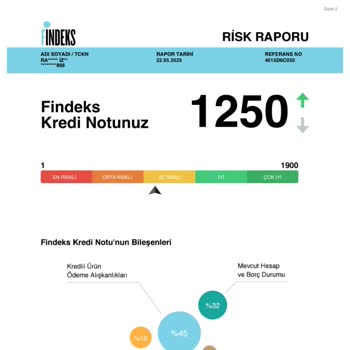 Findeks Kredi Notum Düzenli Ödemelere Rağmen Aniden Düştü, Sebebini Anlayamıyorum