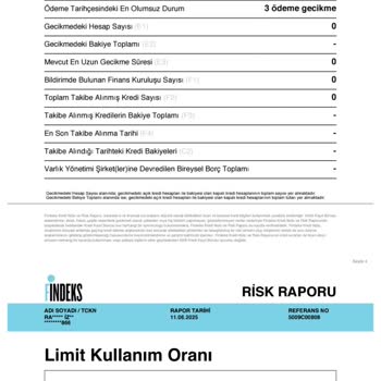 Findeks Kredi Notum Düzenli Ödemelere Rağmen Aniden Düştü, Sebebini Anlayamıyorum