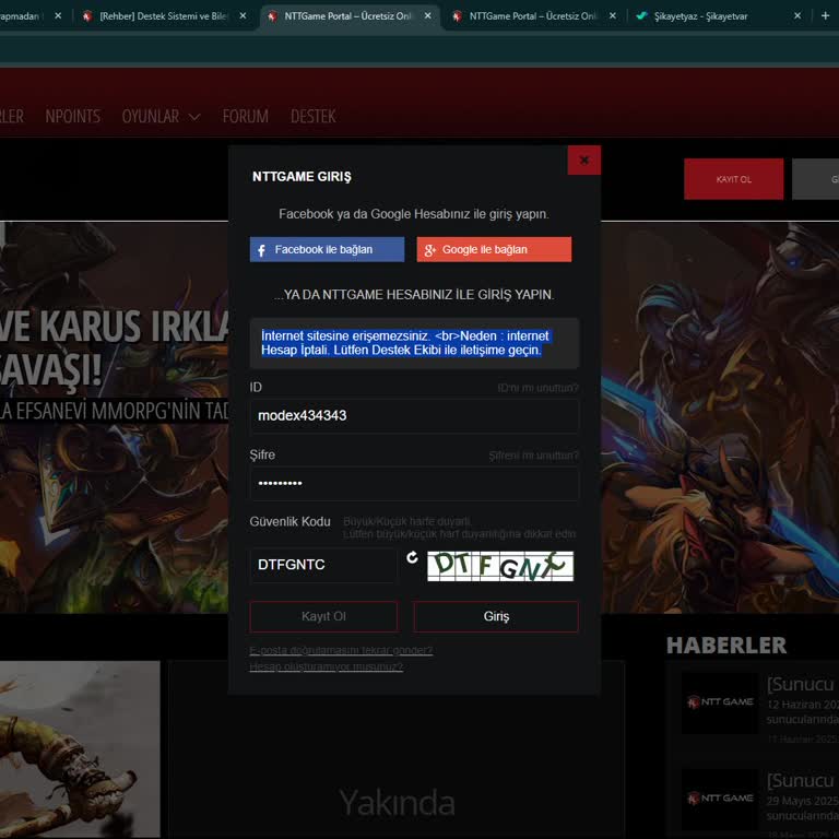 Hesap İptali Sonrası Destek Ekibine Ulaşamıyorum