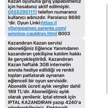 Yanlışlıkla Başlatılan Abonelik Ve Haksız Ücret Kesintisi