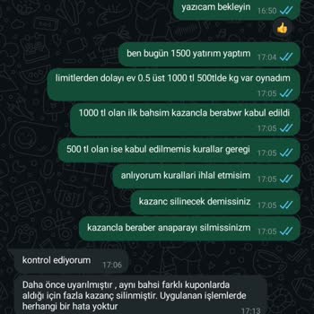 Grbets Yatırdığım Ana Paramı Ve Kazancımı Haksız Yere Sildi