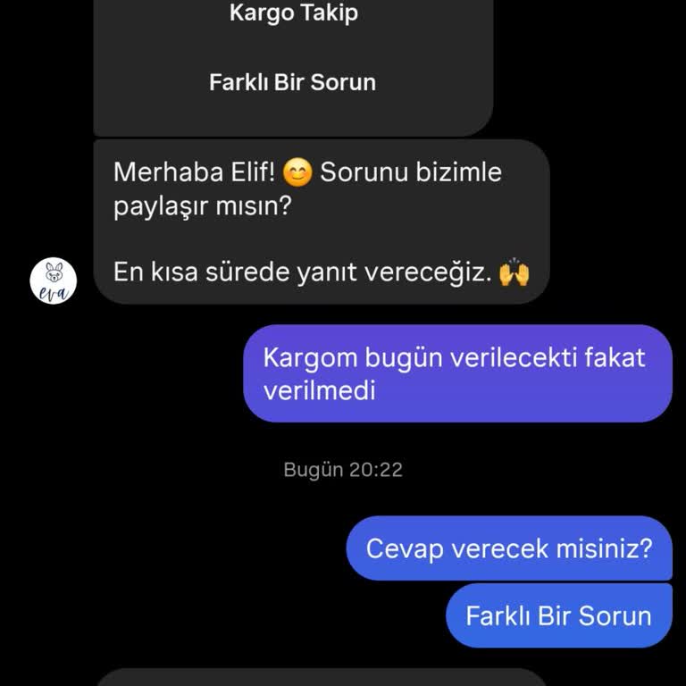 Siparişim Gönderilmiyor, İade Ve İptal Talebime Yanıt Verilmiyor