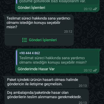Kargo Hasarlı Ve Eksik Ürün Mağduriyeti İki Firma Sorumluluk Almıyor