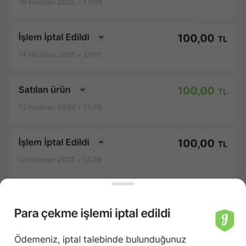 Gardrops'ta Satış Gelirimin Hesabıma Aktarılmaması Ve Müşteri Hizmetlerine Ulaşılamaması