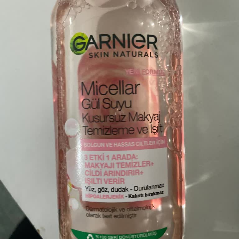 Garnier Micellar Su Yüzümde Alerjik Reaksiyona Neden Oldu