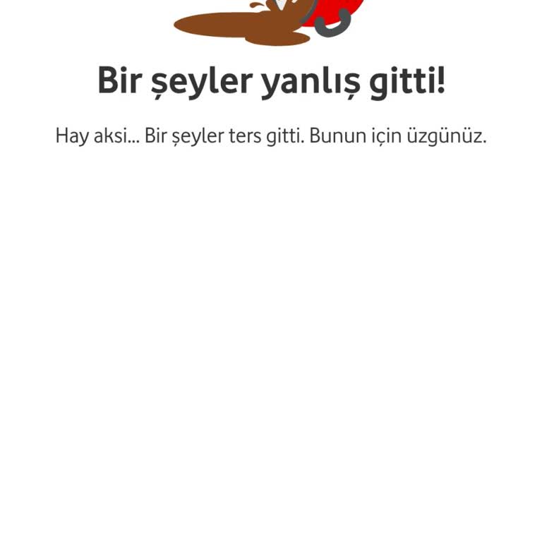 Vodafone Hediye Çarkı Sürekli Hata Veriyor, Acil Çözüm Bekliyorum