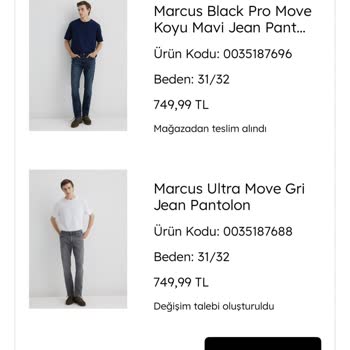 Defolu Ürün Ve Sorunsuz Değişim Yapılamaması Hayal Kırıklığı Yarattı