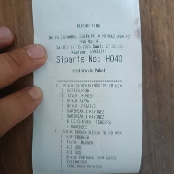 Eksik Ve Hatalı Siparişle Kötü Deneyim