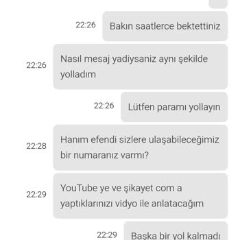 Paramı Alamadım Muhatap Yok Sürekli Para Talebiyle Oyalıyorlar