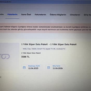 Satın Aldığım Süper Dolu Paketteki İçeriklere Erişemiyorum, Sorunum Çözülmüyor