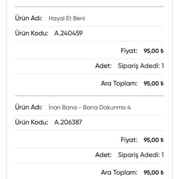 Stokta Olmayan Kitapların Satışı Ve Keyfi Sipariş İptali