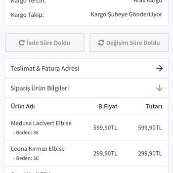 Siparişim Gönderilmedi, İletişim Sağlanamıyor Ve İade Yapılmıyor