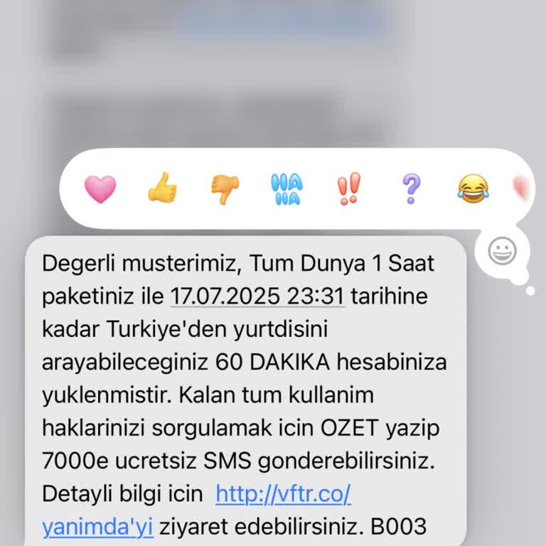 Yurt Dışı Dakika Paketi Hattıma Ulaşmıyor, Param Boşa Gitti