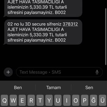 Ajet'ten Yanlış Tarihli Bilette Uyarı Eksikliği Ve İptal Sorunu