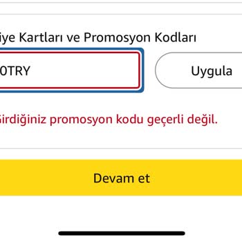 Amazon'da İndirim Kodu Sorunu Ve Müşteri Hizmetlerinde Hayal Kırıklığı