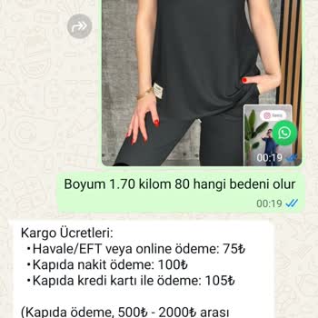 Yanlış Beden Tavsiyesi Ve Yüksek Kargo Ücretleri Nedeniyle Mağduriyet