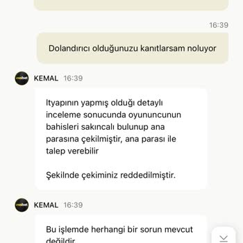 Kazanç Çekim Talebim İptal Edildi Ve Açıklama Yapılmadı