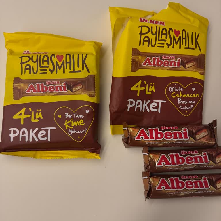 Albeni 4’lü Paketten Eksik Çikolata Çıkması Nedeniyle Mağduriyet