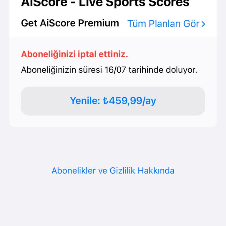 Premium Ücreti Kesildi, Hizmet Sağlanmadı Ve Destek Yetersiz