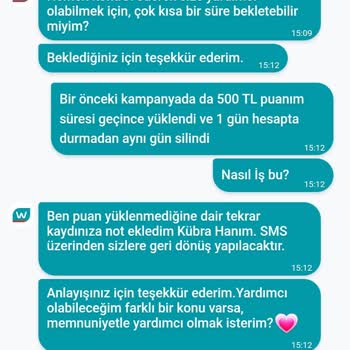 Kampanya Puanları Yüklenmiyor, Müşteri Oyalaması!