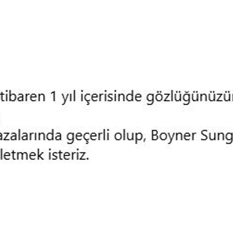 Rayban Gözlükte Cam Değişimi Programı Mağaza Gerekçesiyle Reddedildi