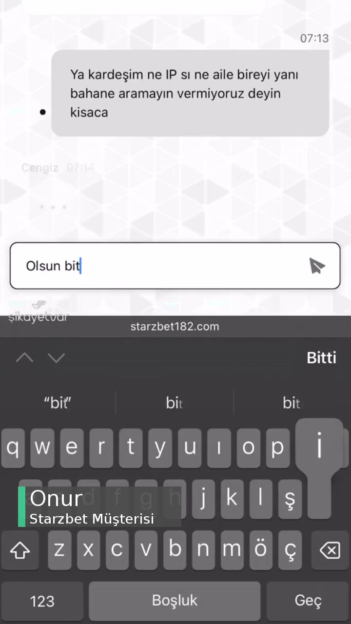 Starzbet Pişmanlıktır videonun kapak resmi