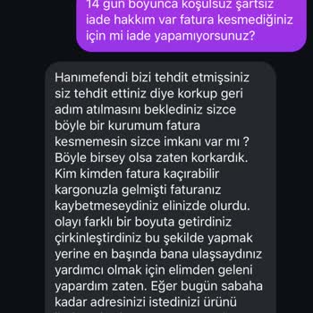 Defolu Ürün İadesi Yapılmadı, İletişim Engellendi