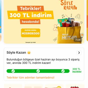 Migros Kuponum Keyfi Olarak Düşürüldü, Güvenim Sarsıldı