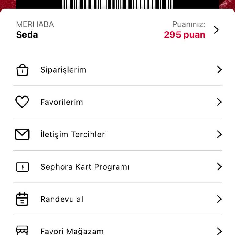 Sephora Kart Puanlarım Eksik Ve Silinmiş Görünüyor