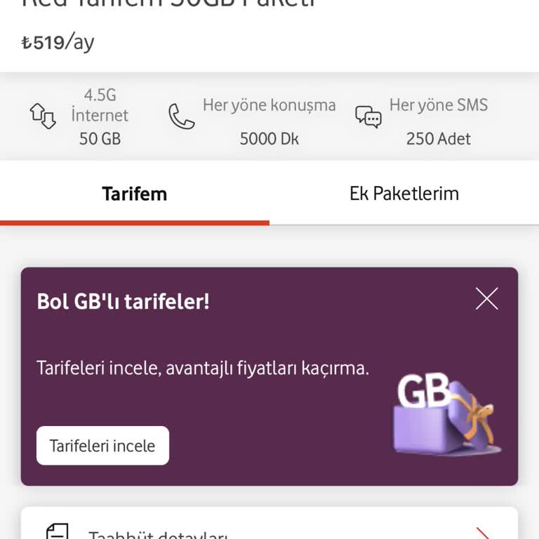 Vodafone Tarifelerinin Pahalı Olması ve Uygun Seçenek Sunulmaması