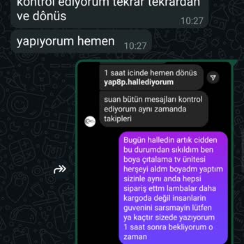 Sipariş Verdim, Ürünüm Gönderilmedi!