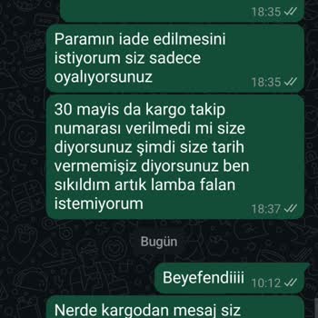 Sipariş Verdim, Ürünüm Gönderilmedi!