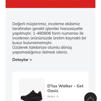 Su Geçirmez Ayakkabının Kısa Sürede Yıpranması Ve Olumsuz Müşteri Hizmeti Deneyimi