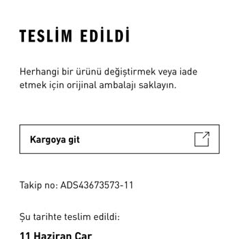 Adidas Siparişim Teslim Edilmedi, Mağduriyetim Giderilmiyor