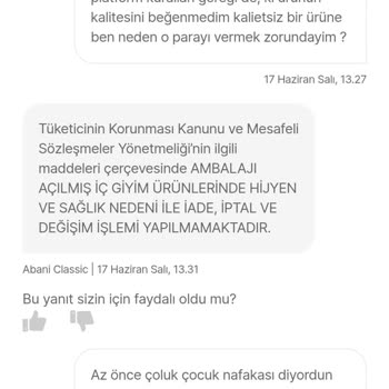 Satıcı İade Talebimi Reddetti Ve Tehdit Edildim