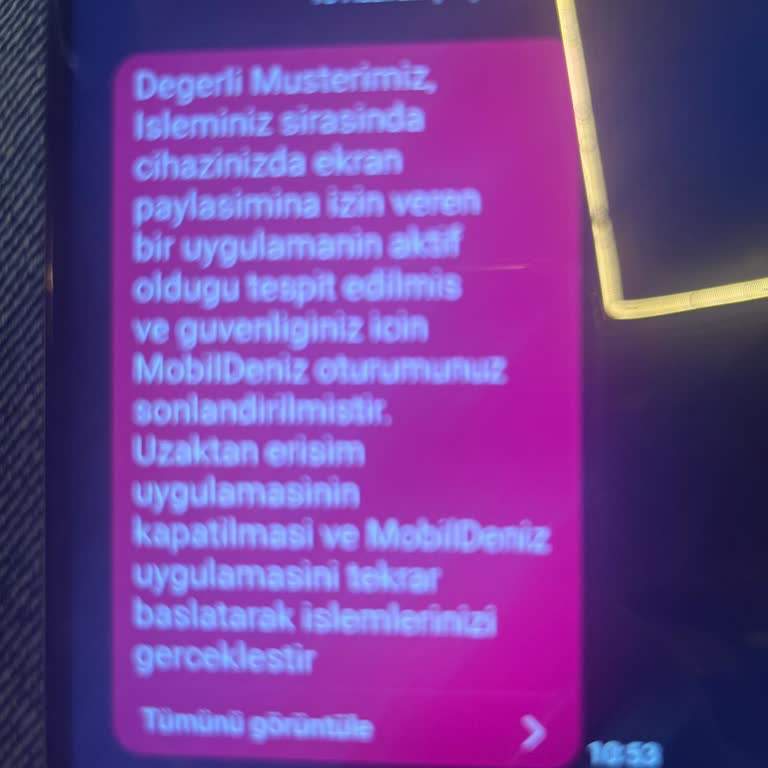 Denizbank Mobil Uygulamada Mağduriyet Ve Destek Eksikliği